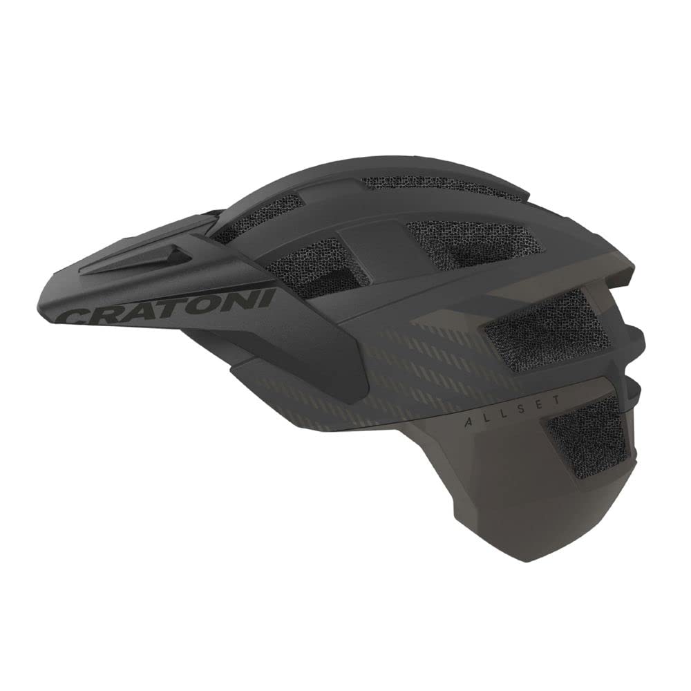 Winora Unisex – Erwachsene Cratoni Allset Pro Jr. Helme, Schwarz Matt, 52-57cm