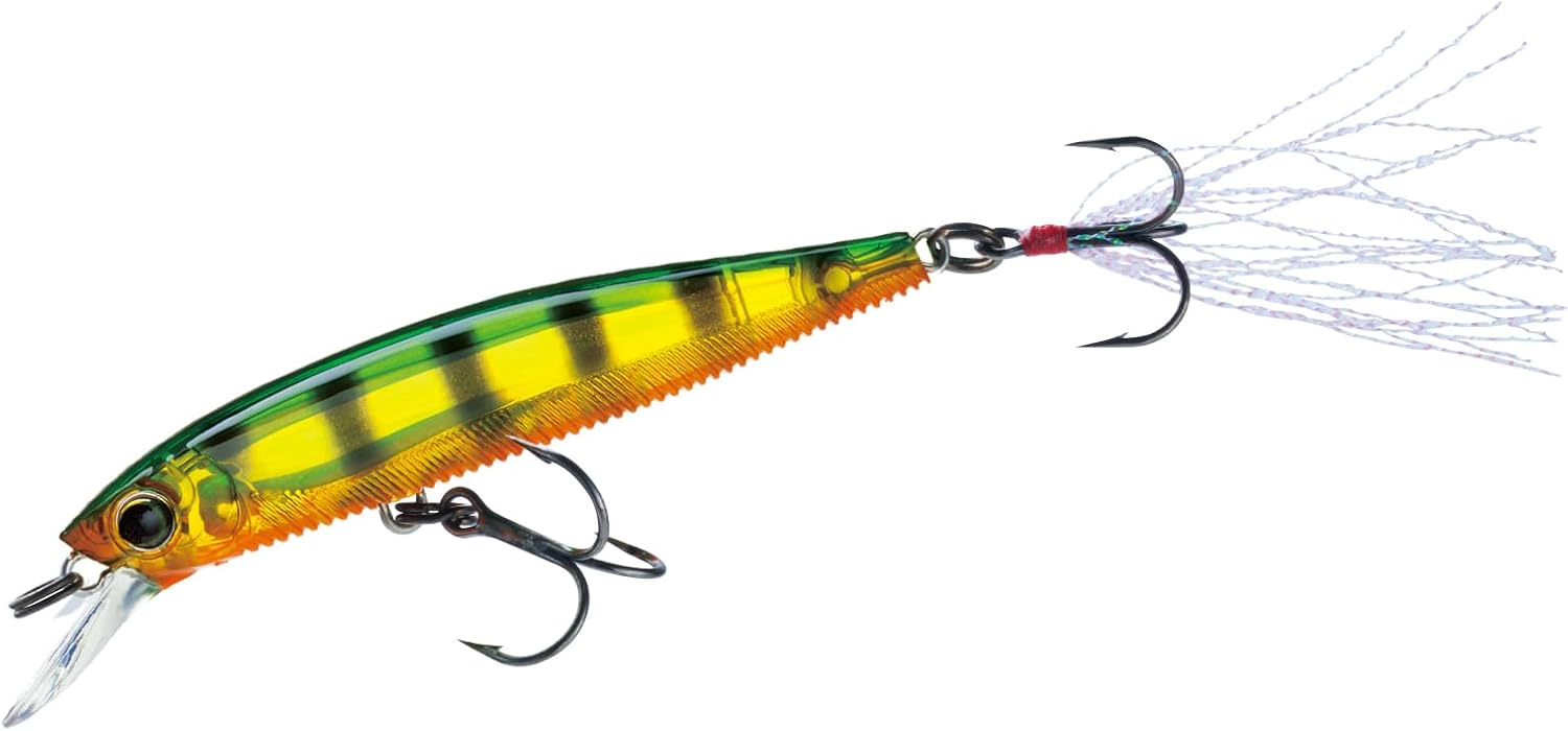 Yo-Zuri 3DB Jerkbait Suspending Lure, Prism Perch, 3-1/2-Inch