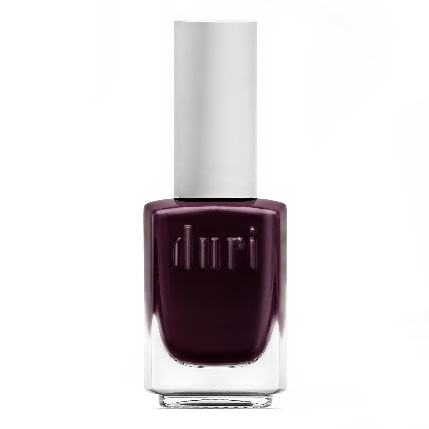 duri Nail Polish, 732 Taurus, Dark Burgundy Brown, Full Coverage, Glossy Finish, Quick Drying, Long Lasting, Natural Nails, 0.45 Fl Oz