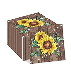 sunflower napkins