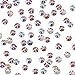 Bememo Rhinestones, 2880 Pieces Crystal Diamond Glass Round Beads, Crystal AB Color, Flat Back, Craft Bead, SS20, Reliable Quality, Wide Applications