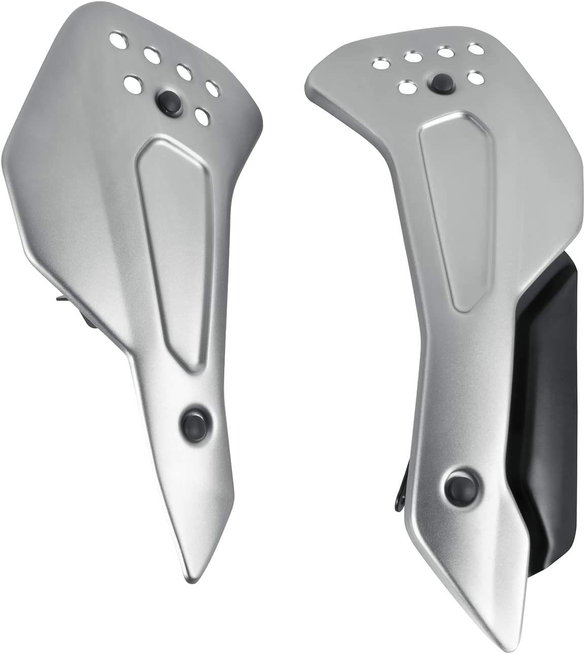 Motorcycle Aluminum Bellypan Lower Engine Spoiler Cowling Fairing Protection Fit for Trident 660 2021 2022 2023 Belly Pan Chassis Shroud Body Frame Kit (Titanium)