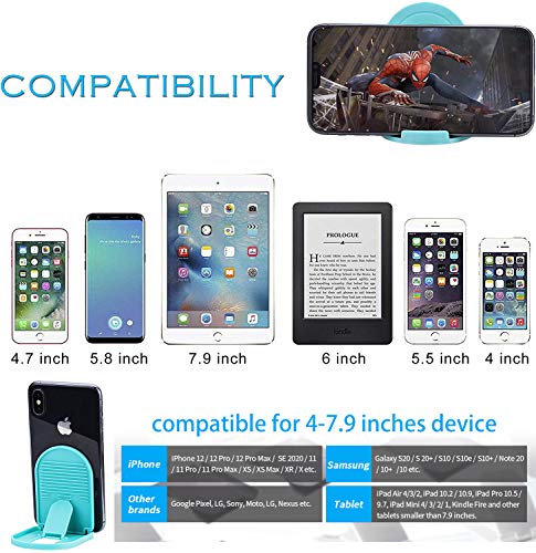 Yeio KZ-02 Cell Phone Stand, 6Pack Portable Foldable Desktop Cell Phone Holder Adjustable Universal Multi-Angle Cradle thumb #5