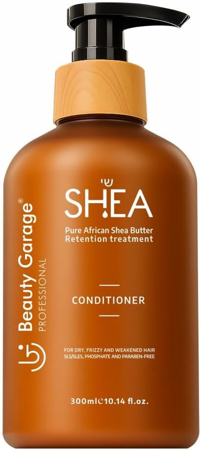 - African Shea Butter Hair Conditioner for Dry Frizzy Hair | 300ml | Hair Conditioner for Women and Men | Intense Nourishment for Dry & Frizzy Hair