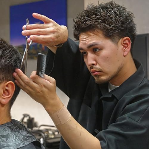 💈(ASMR) Scissors-Only Transformational Haircut by Traditional Japanese Barber | Genki Kobayashi.