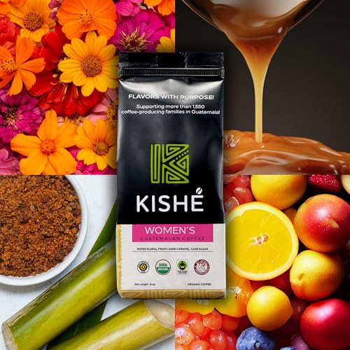 Café Orgánico en Grano Kishe Tostado Medio 340g miniatura 4