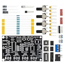 [COMPREHENSIVE SIGNAL GENERATION CAPABILITIES] This kit allows you to generate multiple waveform types including sine, triangle, square, and sawtooth, for a variety of electronic experiments. [ADJUSTABLE FREQUENCY AND DUTY CYCLE] With a frequency ran...