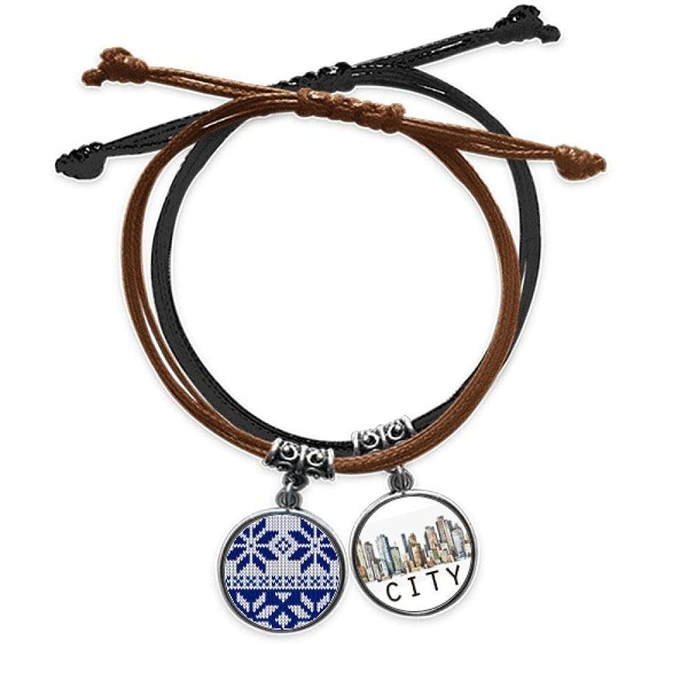 Bracelet flocon quadrilatère sidi une idée cadeau symbolique - 3