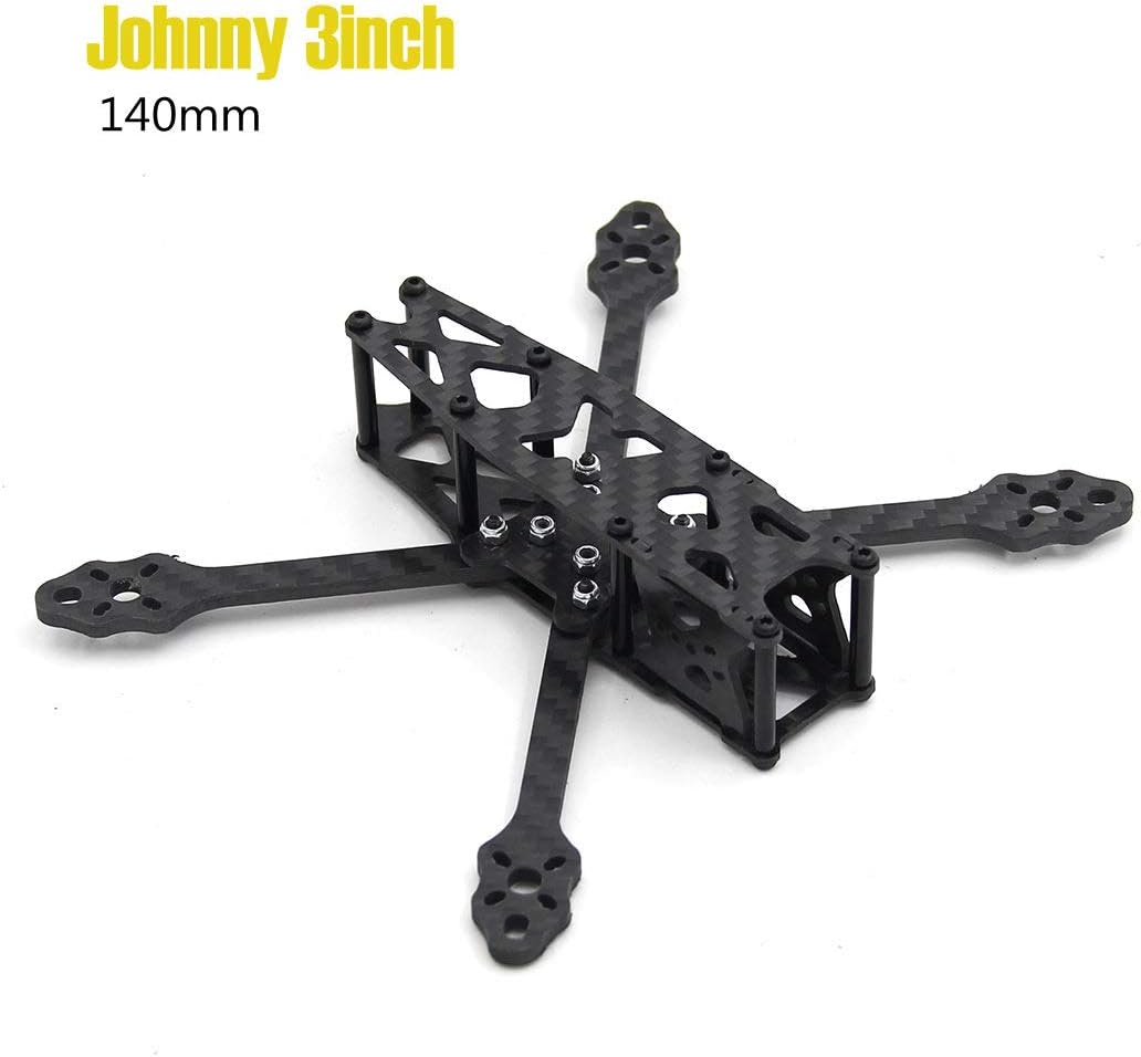 LEACO Johnny 3inch 140mm with 3mm Thickness Arm Frame Kit Quadcopter Drone kit Carbon Fiber