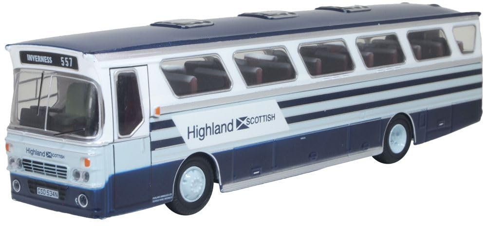 Oxford Diecast 1:76 Scale Bus, Highland Omnibuses Alexander M Type, 76AMT005, Diecast Metal Model, Adult Collector Transport Model