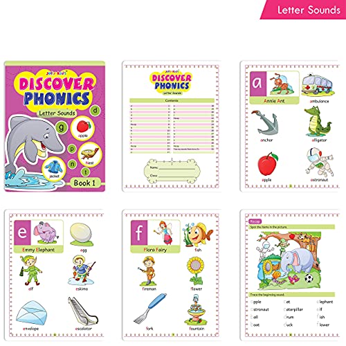 Image of Jolly Kids Discover Phonics Book Set (Set of 5)