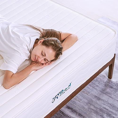 Sunrising Bedding 8” Natural Latex Queen Mattress, Individually Encased Pocket Coil, Firm, Supportive, Naturally Cooling, Organic Mattress, 120-Night Free Trial, 20-Year Warranty - Thumbnail 3