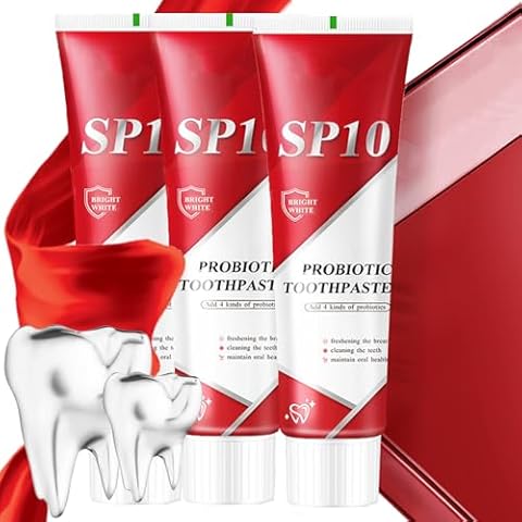 Sp10 Probiotic Toothpaste, Sp 10 Probiotic Toothpaste Whitening, sp10 toothpaste,Sp 10,sp10 pasta de dientes(3PCS) Cover