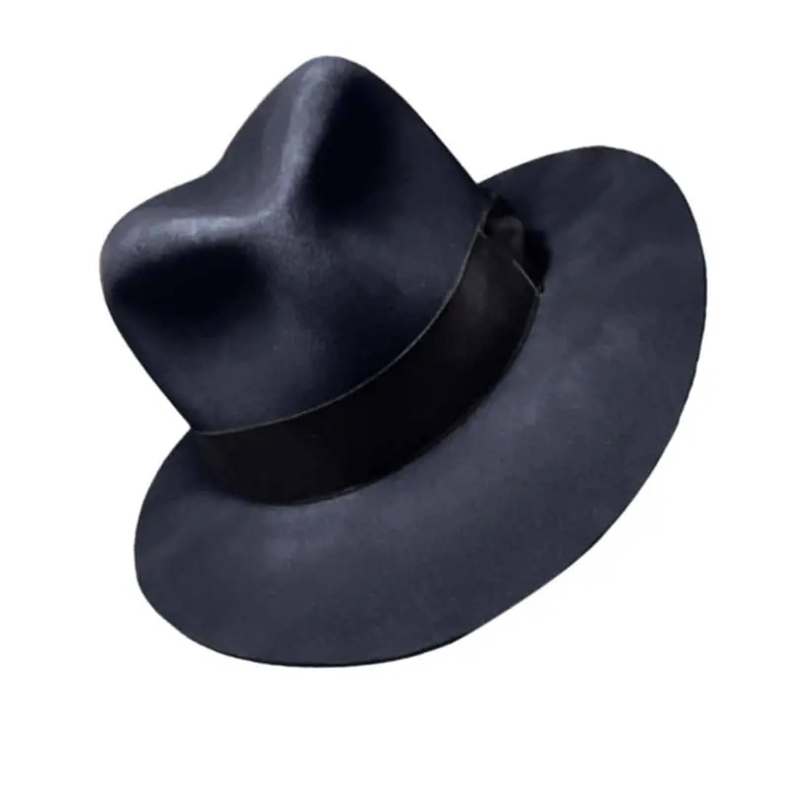 Sombrero de Copa Sombrero de copa con decoración cinturón tejido, sombrero mago, disfraz juego rol, Club vestir para Una Gala