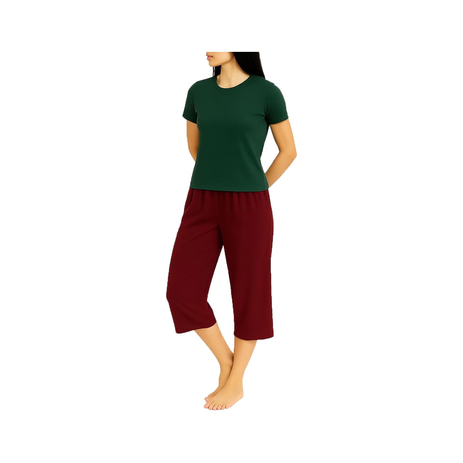 brand flex Women's Loose Fit Yoga Pants Single Pack-picture-21