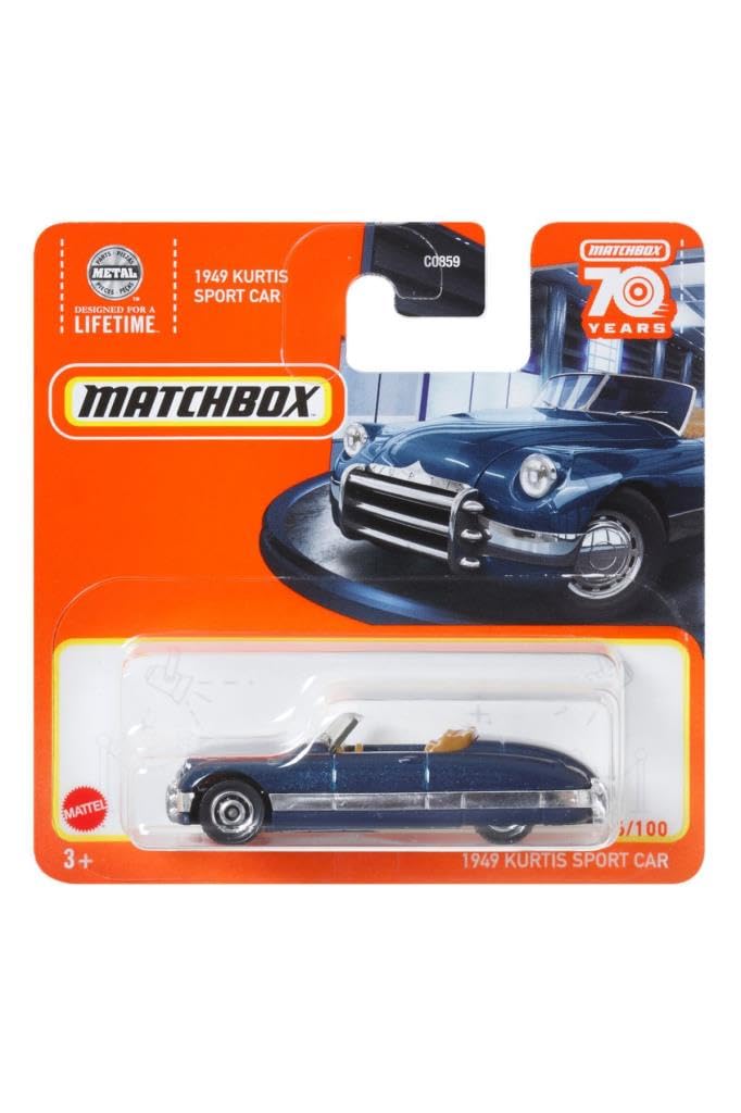 Amazon.com: Matchbox 2023-1949 Kurtis Sport Car [Metalflake Dark