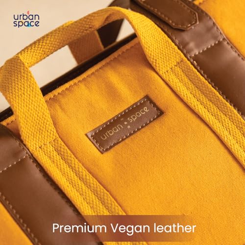 Image of Urban Space Women Tote Bag with Laptop compartment, Handbag for Work, Ladies purse, Stylish Shoulder Bag, Laptop ipad Tote Bags For Office Use, Gift for Women