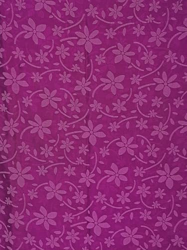 Image of Garden Vareli Lock Chiffon Floral Saree
