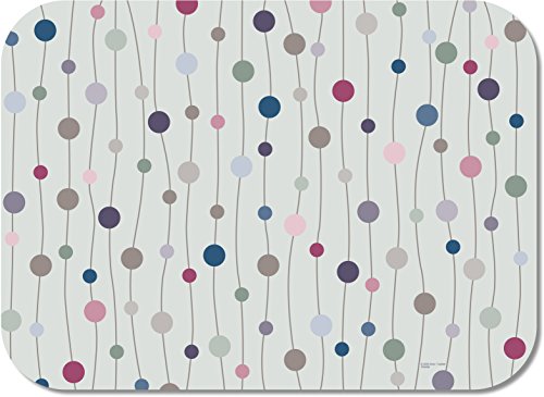 Dinex DX5331M Paper Retro Tray Cover with Straight Edge/Round Corner, 18-3/4