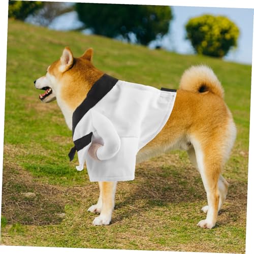 Disfraz de artes marciales para perros y gatos miniatura 7
