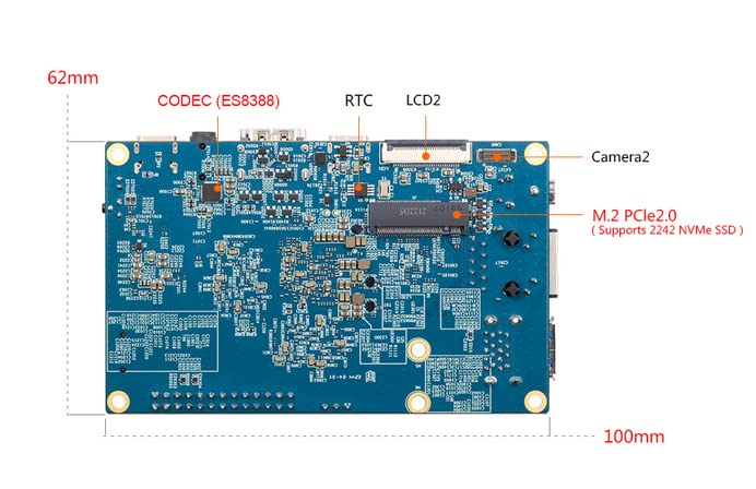 Amazon.com: Orange Pi 5 8GB RK3588S with WiFi+BT+Gigabit