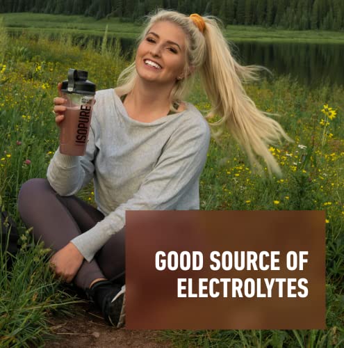 image for Isopure Low Carb 100% Pure Whey Isolate Protein Powder, Lactose Free, 