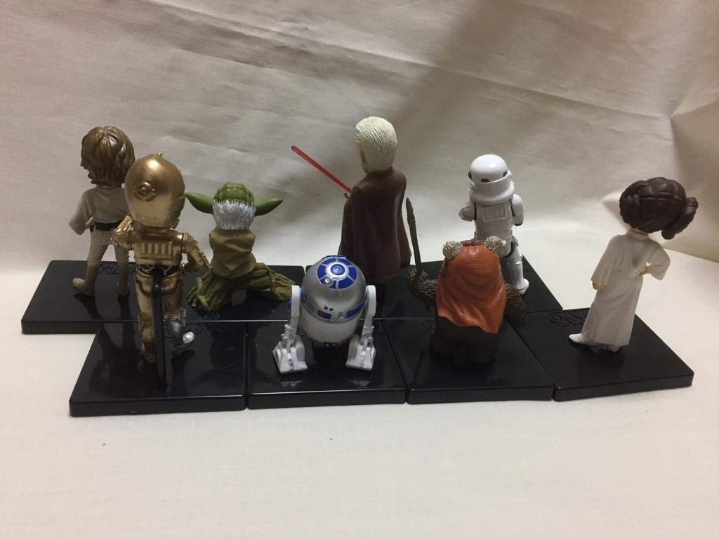 Amazon.co.jp: ◎ スターウォーズ ワールドコレクタブルフィギュア 8体