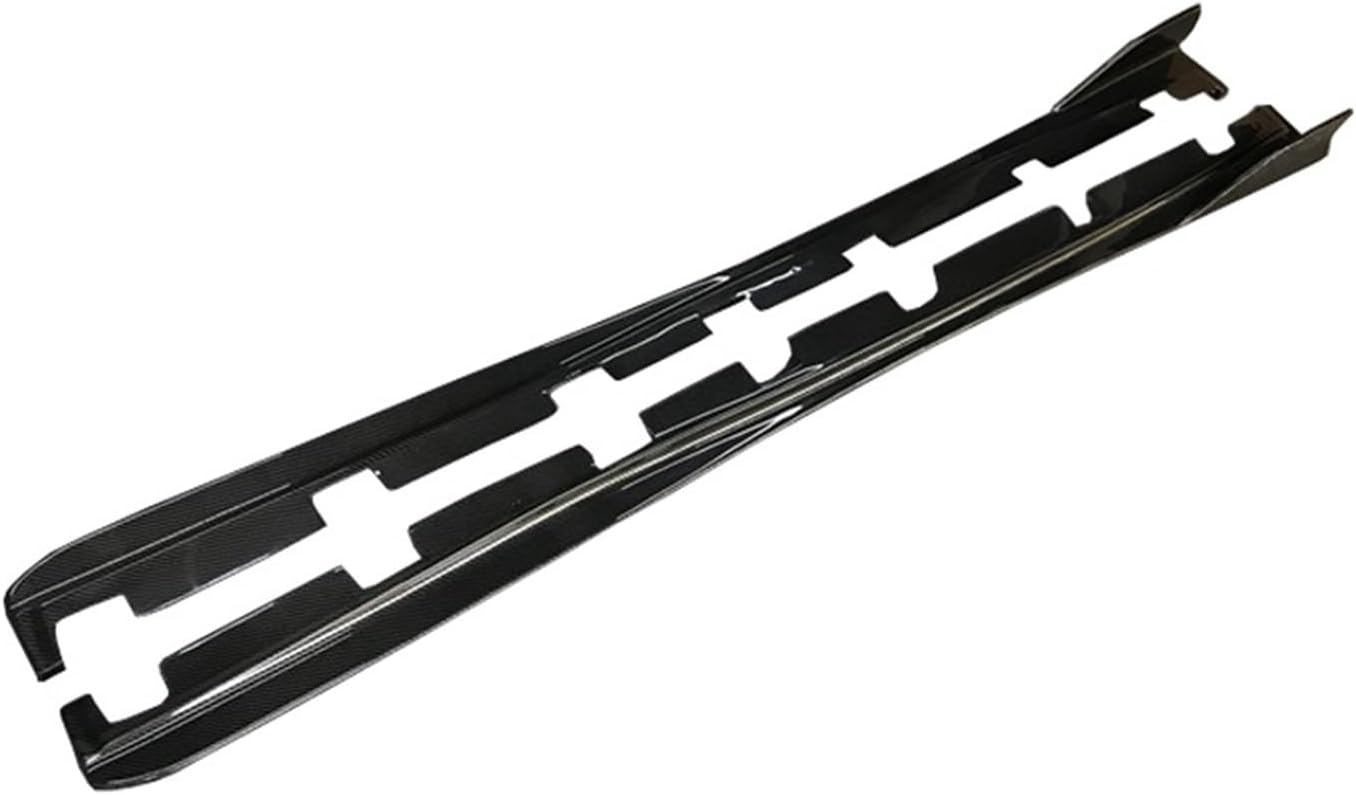 Carbon Fiber Door Aprons Side Skirts Compatible for Lexus IS200T IS250 IS300 is Car Model 2013-2019(Unpainted FRP)