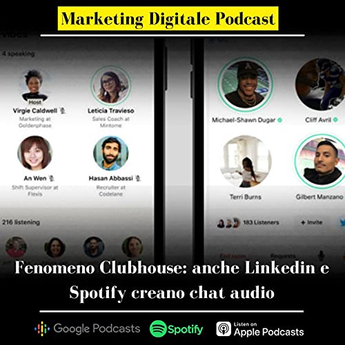 Fenomeno Clubhouse: anche Linkedin e Spotify lanciano audio chat