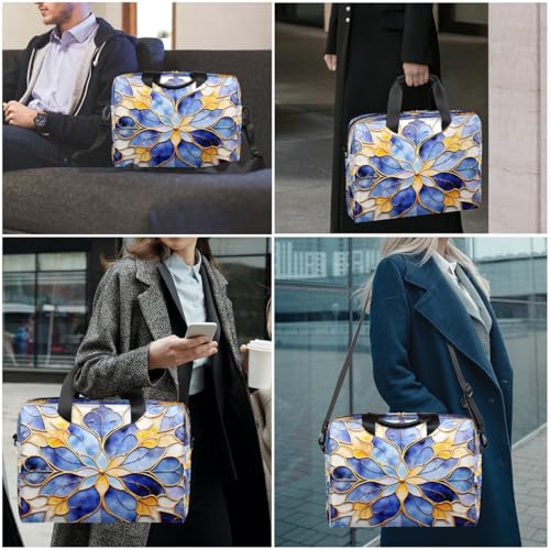 Bolsa para portátil 16 pulgadas patrón mármol mandala miniatura 7