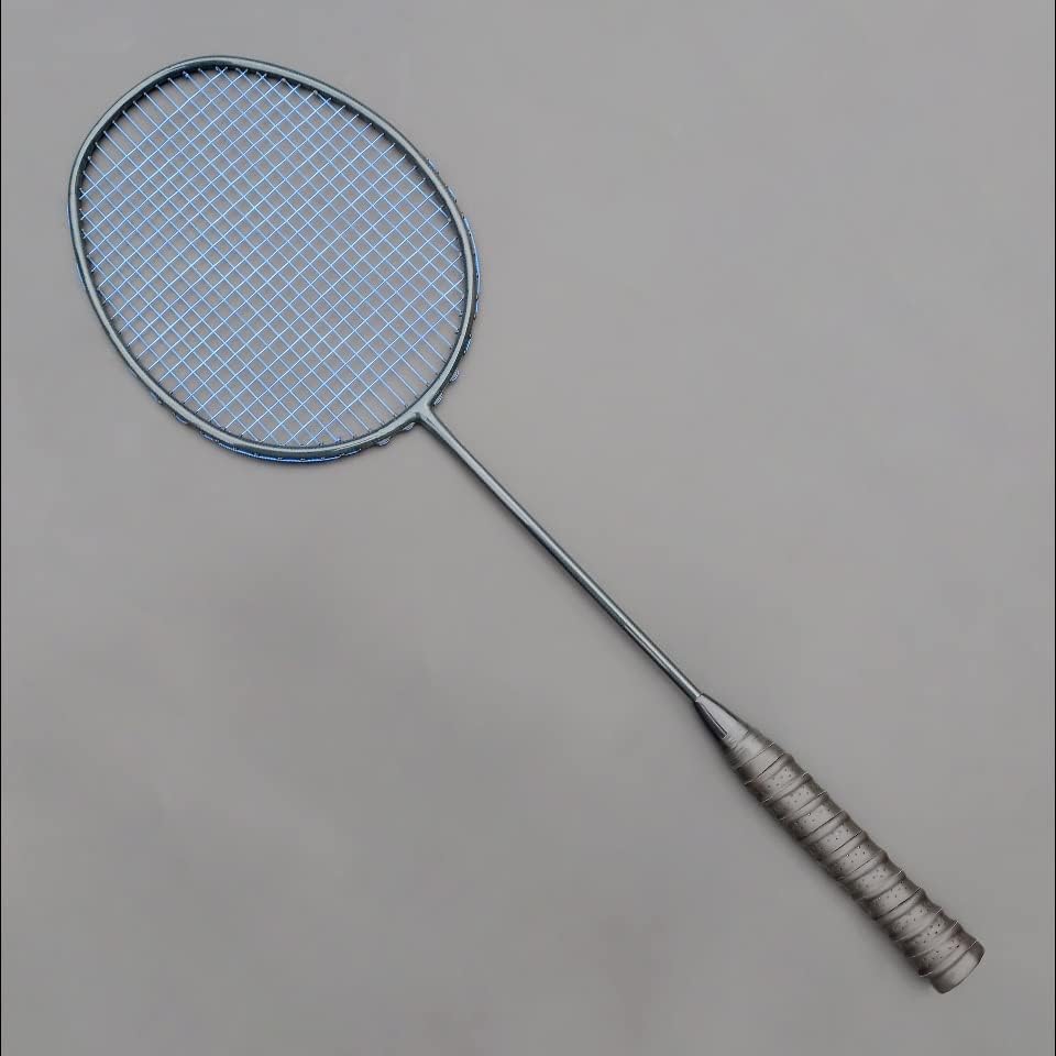 Miniatura 3 de GGRBH - Raquetas profesionales de bádminton tejidas de carbono completo, con cuerda, peso ligero, 4U, 82G, G5, 22-32 libras, con bolsas, deportes de