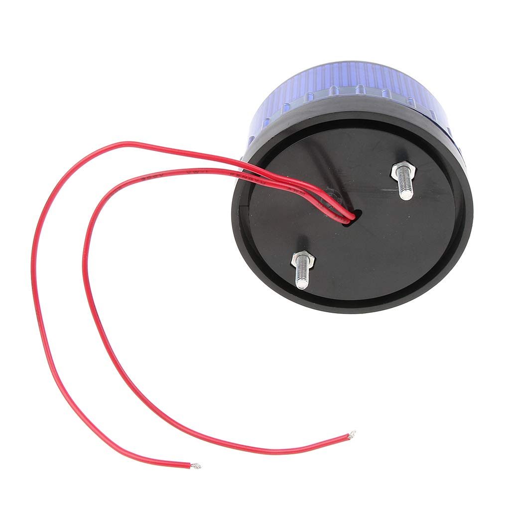 perfk 2 Pièces Témoin d'Avertissement Stroboscopique Gyrophare Lumière