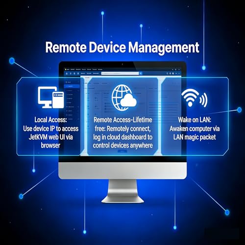 Commutateur KVM IP JetKVM pour contrôle à distance d'ordinateur Windows et Linux - 6