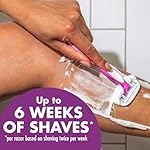 BIC Soleil Sensitive Advanced Women's Disposable Razors with 5 Blades, Designed for a Closer Shave,Gift for Women, 2-Pack - Image 5