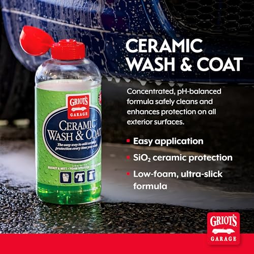 Griot's Garage Ceramic Wash and Coat, 48oz