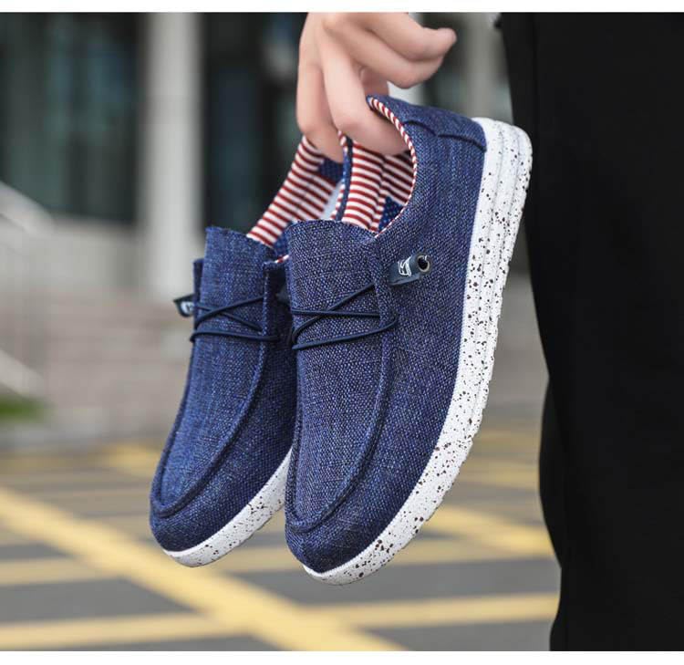 Men's Loafers Slip-ons Casual Denim Boat Shoes Comfort Sneaker Walking Shoes3