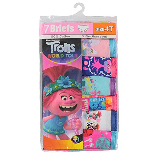 Universal Girls' Trolls Underwear Multipacks4