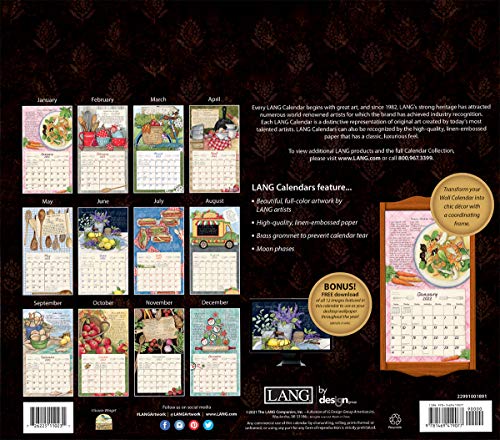 Lang American Kitchen 2022 Wall Calendar (22991001891) #TOP1