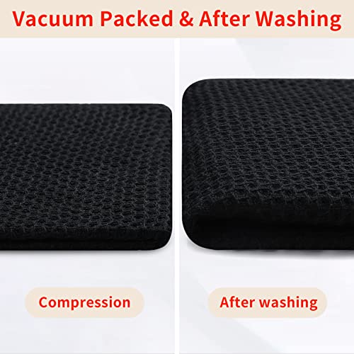 image for Homaxy 100% Cotton Waffle Weave Kitchen Dish Cloths, Ultra Soft Absorb