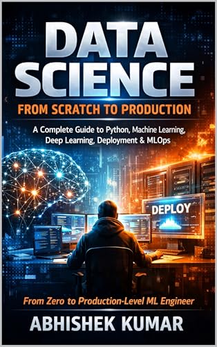 Data Science from Scratch to Production: A Complete Guide to Python, Machine Learning, Deep Learning, Deployment & MLOps (The Complete Data Science & AI Engineering Series Book 1)