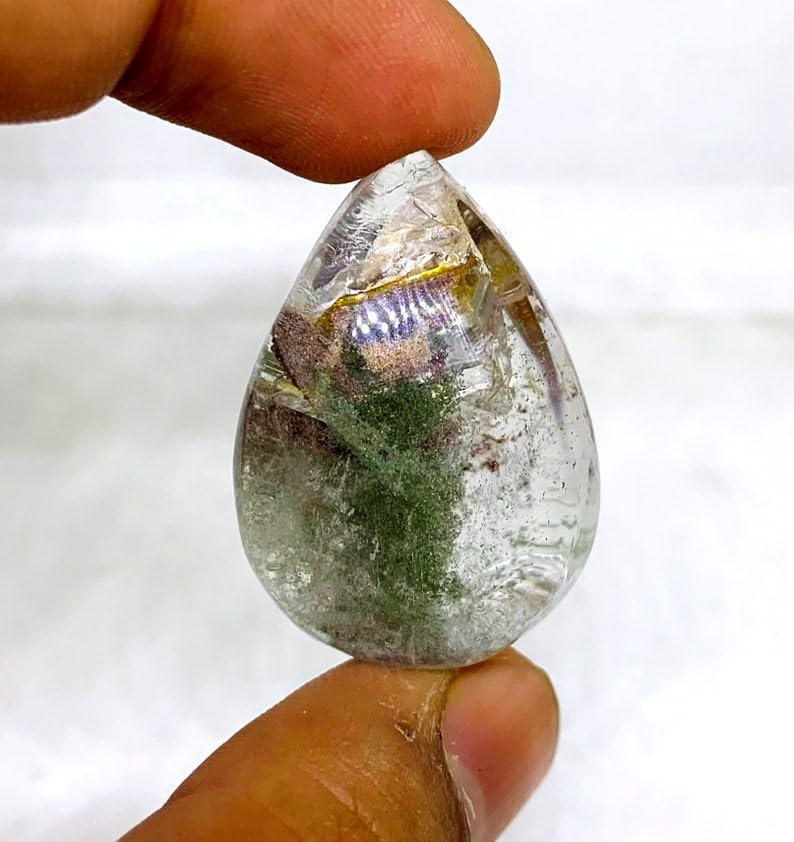 Quartz naturel de jardin poire GH_NAT_03361, gemme de collection pour haute bijouterie - 2