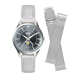 [ヘンリーロンドン] 腕時計 APPLE LEATHER ブルー 文字盤 ステンレススチール 風防 クォーツ 34MM イギリス ロンドン London Watch 時計 ブランド HL34-LM-0377-AL アップルレザー [並行輸入品]