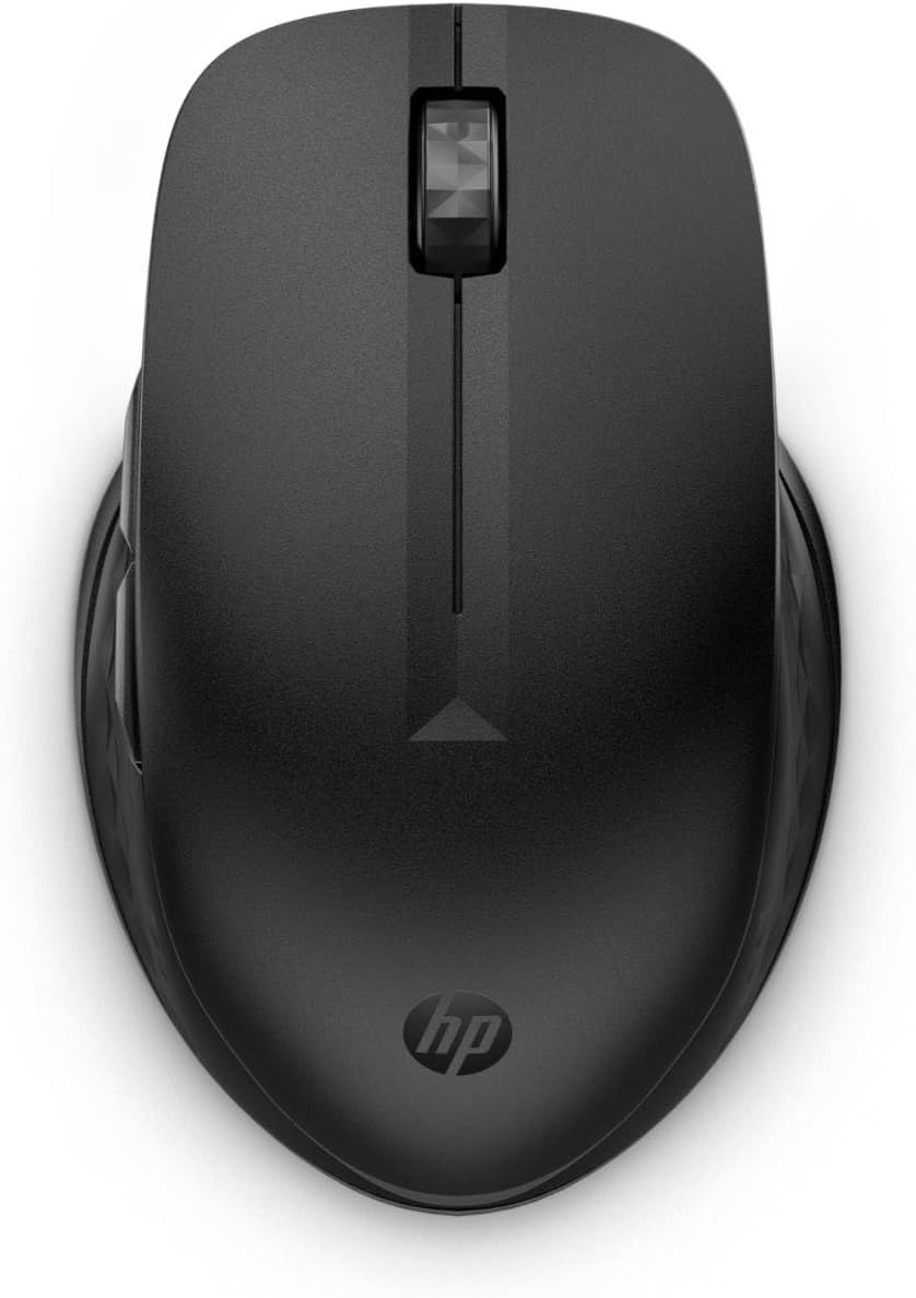 HP 435 MltDvc WRLS Mouse 435 Multi-Device Wireless 435, W126891210 (Multi-Device Wireless 435 Multi-Device Wireless Mouse, Ambidextrous, RF Wireless+Bluetooth, 4000 DPI,)
