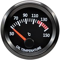 Vista 9 de ESUPPORT - Kit de medidor de presión de aceite para coche universal de 52 mm, con indicador de presión, luz LED blanca, pantalla digital, electrónico