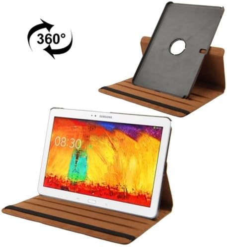 ALSATEK Design PU Leather Case/Protective Case For Samsung Galaxy Note Pro 12.2/P900 Litchi Texture Brown