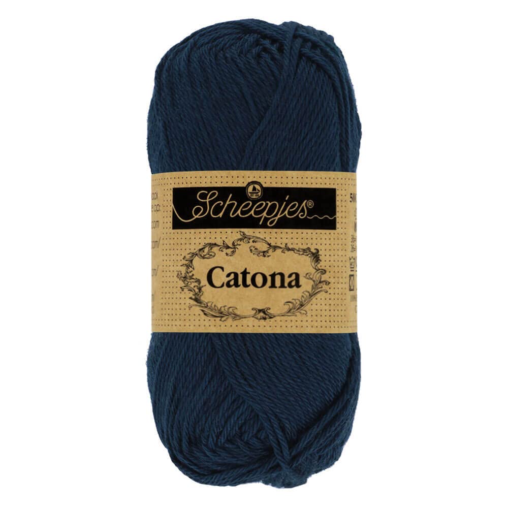 Scheepjes - Scheepjes Catona 124 Ultramarine Yarn - 1x50g