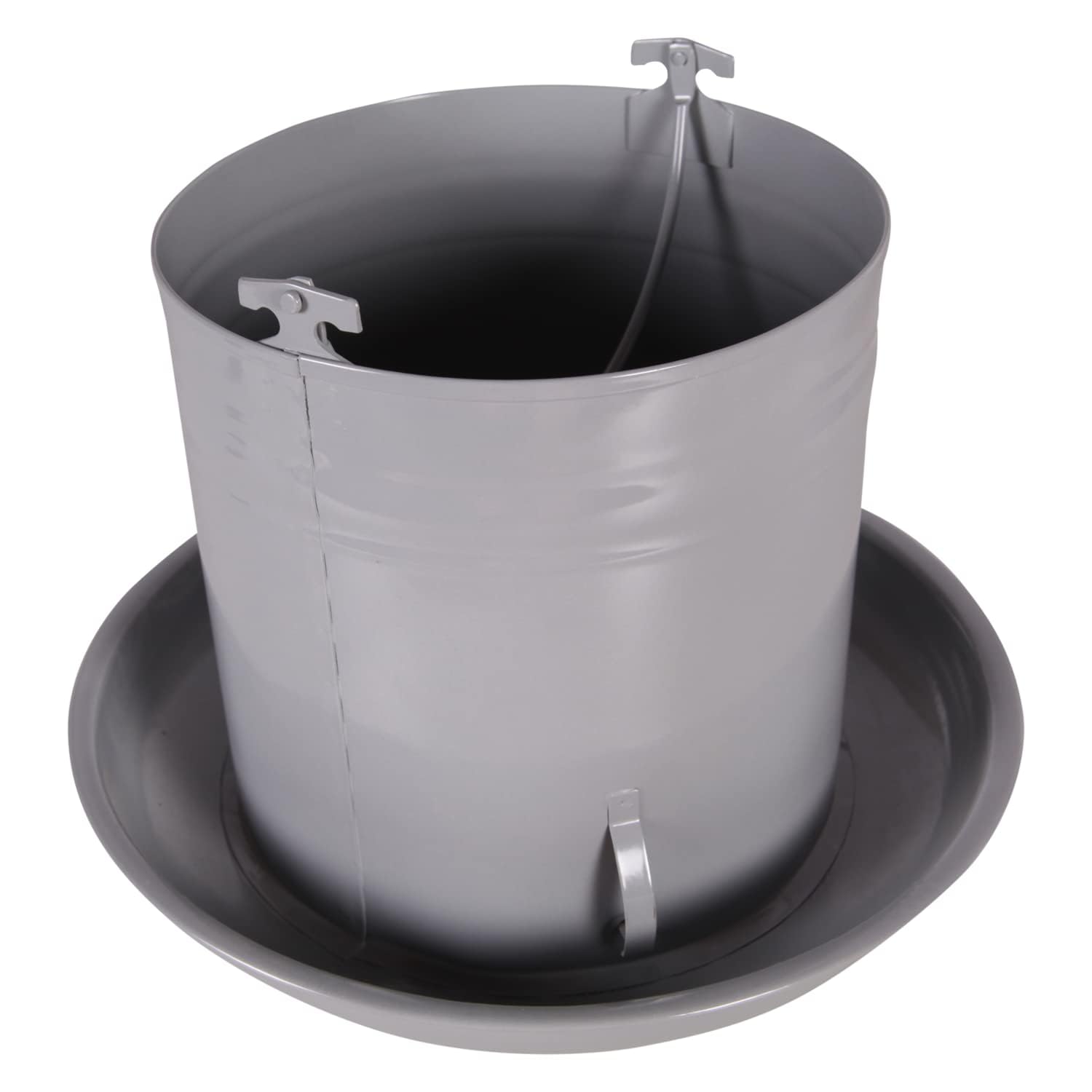 horizont CHICK'A Geflügeltränke Hühnertränke 10 l, Metalltränke, automatische Tränke für Hühner oder Geflügel, perfekt als Wassertränke oder Wasserspender, Das Zubehör für Ihren Stall