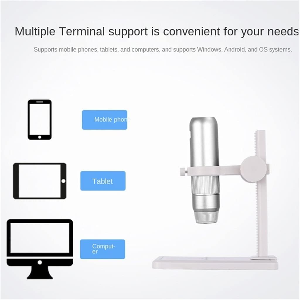 Mini USB1000X Digital Microscope 200W Pixel Electron Beauty