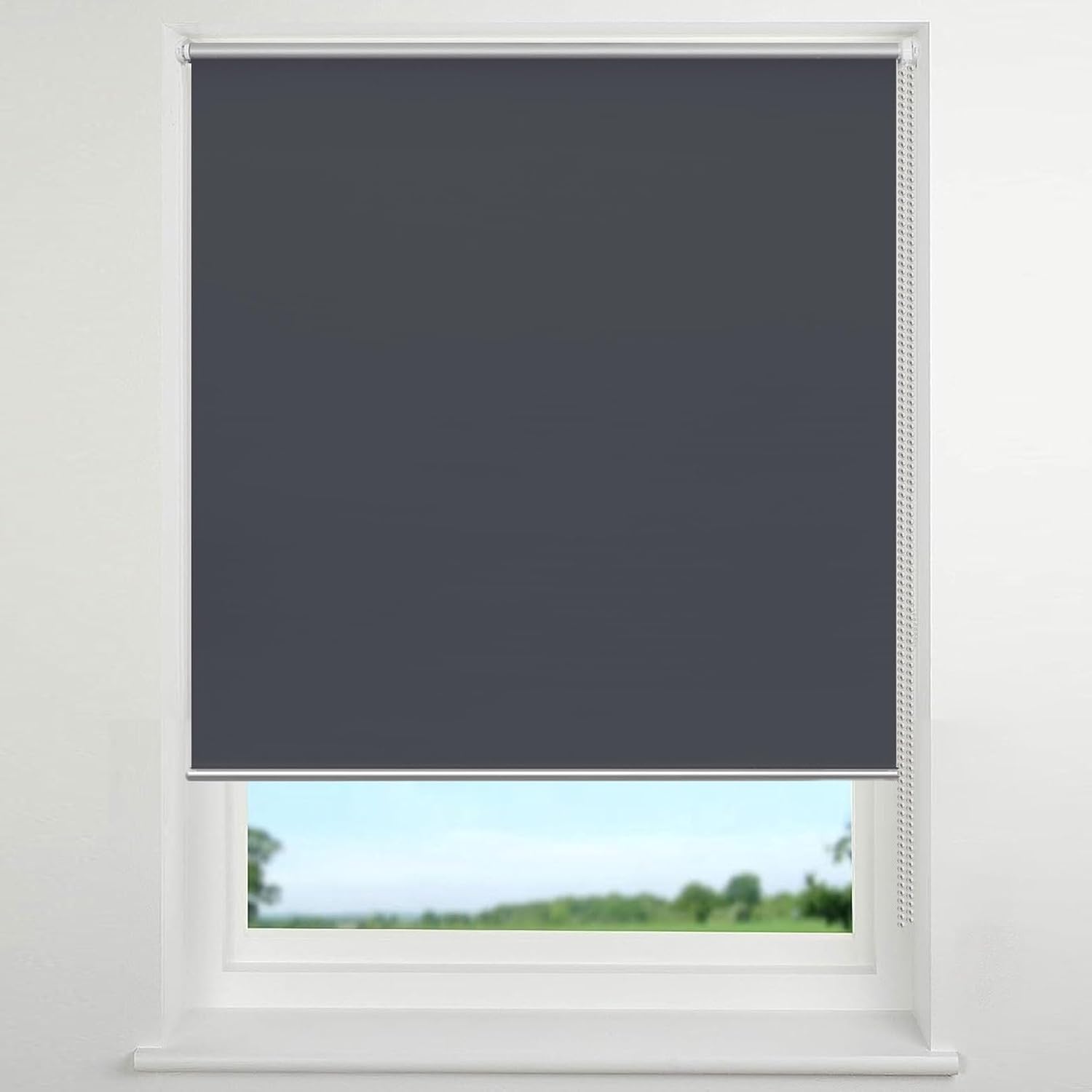 ロールカーテン 30 x 230 cm 1級遮光 遮熱 調光 防音 UVカット 窓用ブラインド 取り付け簡単 窓、オフィス、寝室、キ