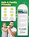 Prevention Daily Care Alcohol-Free Mouthwash, Hydrogen Peroxide Teeth Whitening with Soothing Fresh Mint for Bad Breath Treatment, Fluoride-Free Gum Care Oral Mouth Rinse 16 oz 4 Pack